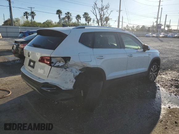2022 Volkswagen Taos SE z VIN 3VVTX7B25NM095693, wystawiony jako Copart lot #45579375 z przebiegiem 41 956 mil mil oraz Szkoda całkowita • Salvage title. Historia ofert i sprzedaży dostępna na DreamBid. Obrazek 3.
