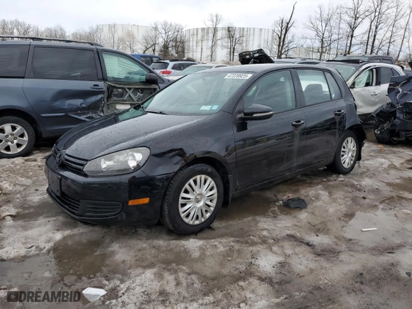 2012 Volkswagen Golf with VIN WVWDB7AJ7CW001594, listed as a Copart auction lot 47228925 with NaN miles and Salvage Title. Bid and sale history available at carsss.com. Image 1.