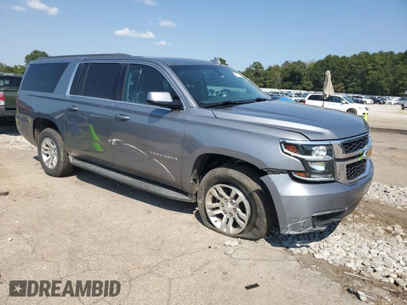 2018 Chevrolet Suburban LS with VIN 1GNSCGKC6JR354626, listed as a Copart auction lot 73721314 with 127,029 mi miles and Salvage title. Bid and sale history available at DreamBid. Image 4.