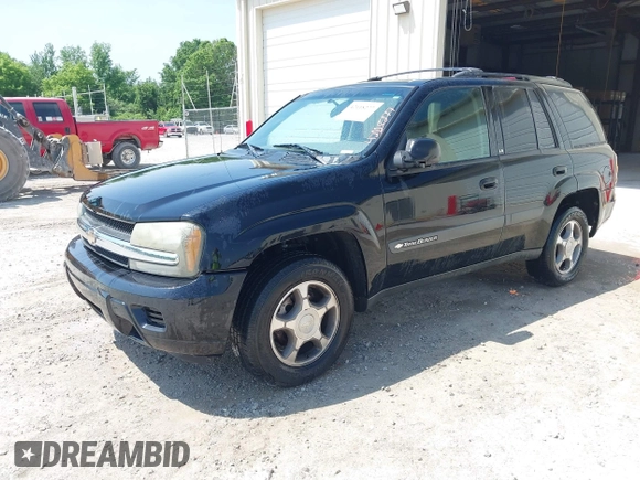 2003 Chevrolet TrailBlazer LS with VIN 1GNDS13S632132324, listed as a IAAI auction lot 42118277 with 213,705 mi miles and . Bid and sale history available at DreamBid. Image 2.