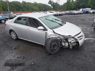 2011 Toyota Corolla L with VIN 2T1BU4EE1BC724135, listed as a IAAI auction lot 40054479 with 190,235 mi miles. Bid and sale history available at carsss.com. Image 1.