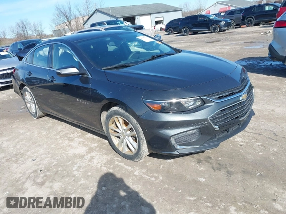 2016 Chevrolet Malibu LT with VIN 1G1ZE5ST5GF257961, listed as a IAAI auction lot 41955327 with 112,815 mi miles and . Bid and sale history available at DreamBid. Image 1.