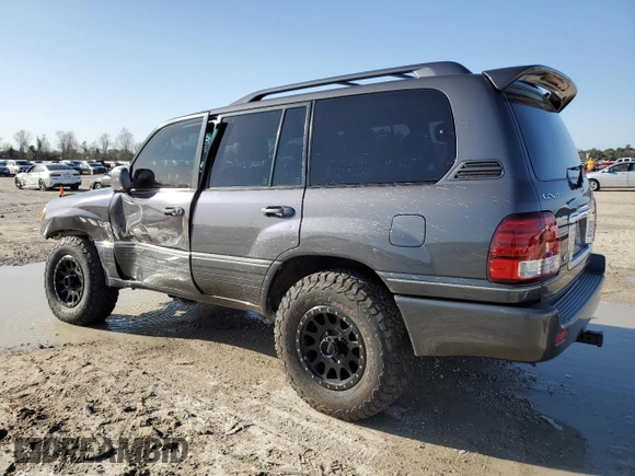 2006 Lexus LX 470 z VIN JTJHT00W664007502, wystawiony jako Copart lot #47871885 z przebiegiem 172 552 mil mil oraz Szkoda całkowita • Salvage title. Historia ofert i sprzedaży dostępna na DreamBid. Obrazek 2.