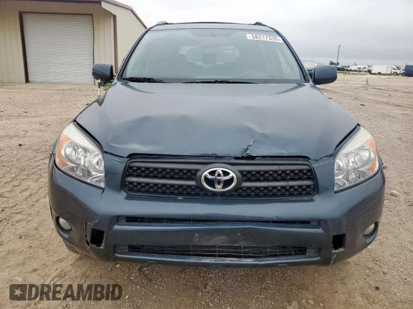2008 Toyota RAV4 Sport with VIN JTMZD32V386055590, listed as a Copart auction lot 58217335 with 133,781 mi miles and Salvage title. Bid and sale history available at DreamBid. Image 5.