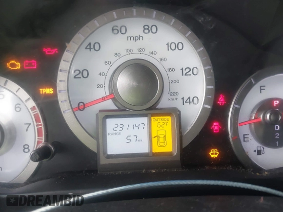 2010 Honda Pilot EX with VIN 5FNYF3H4XAB012959, listed as a IAAI auction lot 41426178 with 231,147 mi miles and . Bid and sale history available at carsss.com. Image 7.