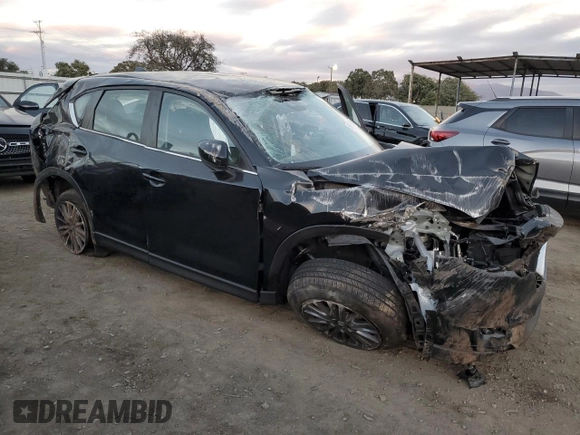2021 Mazda CX-5 Sport with VIN JM3KFABM3M1334284, listed as a Copart auction lot 86915194 with 0 mi miles and Salvage Title. Bid and sale history available at carsss.com. Image 4.