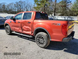 2019 Ford Ranger XL with VIN 1FTER4FHXKLB10457, listed as a Copart auction lot 46922625 with 41,633 mi miles and Salvage Title. Bid and sale history available at carsss.com. Image 2.