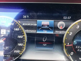2019 Mercedes-Benz E 63 S AMG with VIN WDDZF8KB9KA569581, listed as a Copart auction lot 41450995 with 31,020 mi miles and Salvage Title. Bid and sale history available at DreamBid. Image 9.