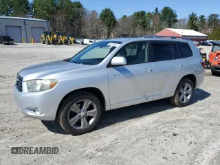 2008 Toyota Highlander Sport with VIN JTEES43A482043408, listed as a Copart auction lot 49119425 with 149,415 mi miles and Clean title. Bid and sale history available at DreamBid. Image 1.