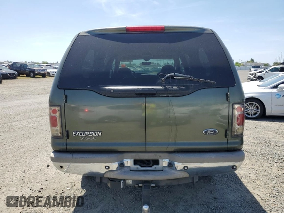 2000 Ford Excursion Limited с VIN 1FMNU43S0YED45957, выставлен на аукционе Copart как лот 54367875 с пробегом 155 863 миль миль и Чистый • Clean title. История ставок и продаж доступна на DreamBid. Изображение 6.
