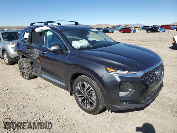 2020 Hyundai Santa Fe SEL with VIN 5NMS3CAA9LH219214, listed as a Copart auction lot 45949995 with 82,567 mi miles and Salvage Title. Bid and sale history available at carsss.com. Image 4.