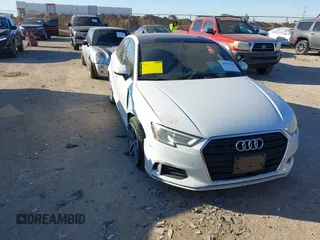 2017 Audi A3 Premium with VIN WAUAUGFF9H1053991, listed as a IAAI auction lot 41694129 with 86,561 mi miles and . Bid and sale history available at DreamBid. Image 1.