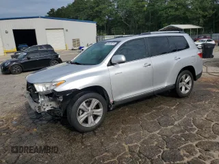 2013 Toyota Highlander Limited with VIN 5TDYK3EH1DS116324, listed as a Copart auction lot 60638015 with 126,835 mi miles and Salvage title. Bid and sale history available at DreamBid. Image 1.