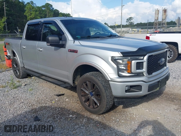 2018 Ford F-150 XL with VIN 1FTEW1E55JFA88377, listed as a IAAI auction lot 42596220 with 81,716 mi miles and . Bid and sale history available at DreamBid. Image 1.