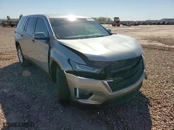 2023 Chevrolet Traverse LS with VIN 1GNERFKW1PJ259933, listed as a Copart auction lot 49358375 with 45,202 mi miles and Salvage Title. Bid and sale history available at carsss.com. Image 11.