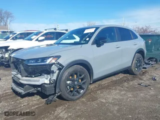 2025 Honda HR-V Sport with VIN 3CZRZ2H53SM733484, listed as a IAAI auction lot 41672717 with 4,423 mi miles. Bid and sale history available at carsss.com. Image 21.