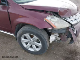 2006 Nissan Murano S with VIN JN8AZ08T76W422429, listed as a IAAI auction lot 41644127 with 251,135 mi miles. Bid and sale history available at carsss.com. Image 6.
