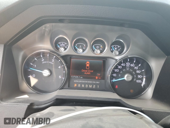 2015 Ford F-350 Platinum with VIN 1FT8W3BT6FEB30967, listed as a Copart auction lot 52880425 with 137,026 mi miles and Salvage Title. Bid and sale history available at DreamBid. Image 9.
