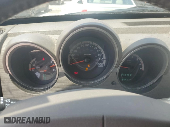 2007 Dodge Nitro SLT with VIN 1D8GU58K57W691685, listed as a Copart auction lot 65847875 with 204,934 mi miles and Clean title. Bid and sale history available at DreamBid. Image 9.