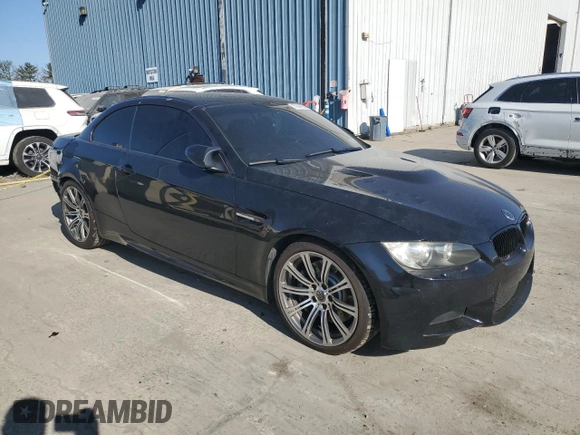 2008 BMW 3 Series M3 with VIN WBSWL93528PL89331, listed as a Copart auction lot 76747624 with 125,563 mi miles and Salvage Title. Bid and sale history available at carsss.com. Image 4.