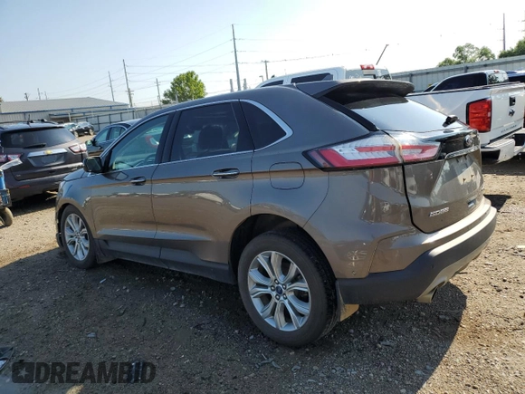 2019 Ford Edge Titanium with VIN 2FMPK4K97KBC02438, listed as a Copart auction lot 62679015 with 69,935 mi miles and Clean title. Bid and sale history available at DreamBid. Image 2.