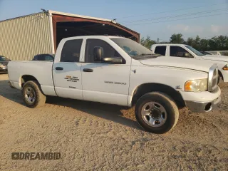 2005 Dodge Ram 2500 SLT with VIN 3D7KR28C35G727750, listed as a Copart auction lot 66525554 with 272,260 mi miles and Clean Title. Bid and sale history available at carsss.com. Image 4.
