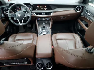 2019 Alfa Romeo Stelvio Ti with VIN ZASPAKBN4K7C58880, listed as a Copart auction lot 49688885 with 43,764 mi miles and Clean title. Bid and sale history available at DreamBid. Image 8.