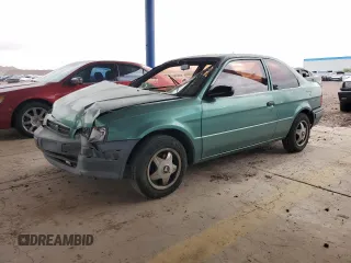 1995 Toyota Tercel z VIN JT2EL55D7S0001213, wystawiony jako Copart lot #76075434 z przebiegiem 272 084 mil mil oraz Szkoda całkowita • Salvage title. Historia ofert i sprzedaży dostępna na DreamBid. Obrazek 1.