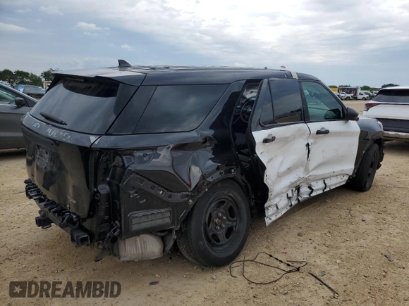 2023 Ford Police Interceptor Utility z VIN 1FM5K8AB4PGC00360, wystawiony jako Copart lot #56393505 z przebiegiem 28 905 mil mil oraz Szkoda całkowita • Salvage title. Historia ofert i sprzedaży dostępna na DreamBid. Obrazek 3.