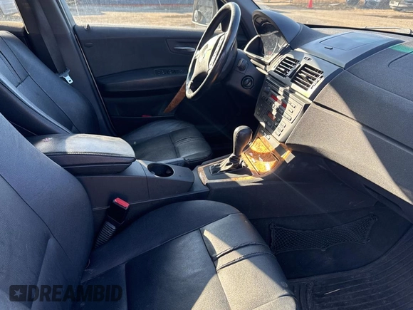 2005 BMW X3 3.0i with VIN WBXPA93455WD09939, listed as a Copart auction lot 50651495 with 147,812 mi miles and Clean Title. Bid and sale history available at carsss.com. Image 5.