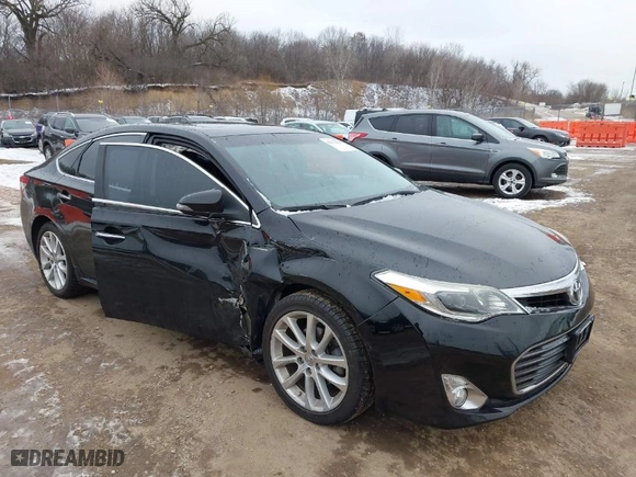 2013 Toyota Avalon XLE with VIN 4T1BK1EB4DU046086, listed as a IAAI auction lot 41172358 with 80,614 mi miles. Bid and sale history available at carsss.com. Image 1.