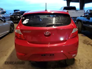 2015 Hyundai Accent Sport with VIN KMHCU5AE2FU200027, listed as a Copart auction lot 84098834 with 145,461 mi miles and Salvage Title. Bid and sale history available at carsss.com. Image 6.