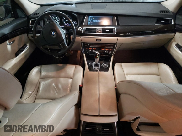 2012 BMW 5 Series GT 535i Gran Turismo xDrive with VIN WBASP2C57CC338888, listed as a Copart auction lot 43386015 with 203,085 mi miles and Salvage Title. Bid and sale history available at DreamBid. Image 8.