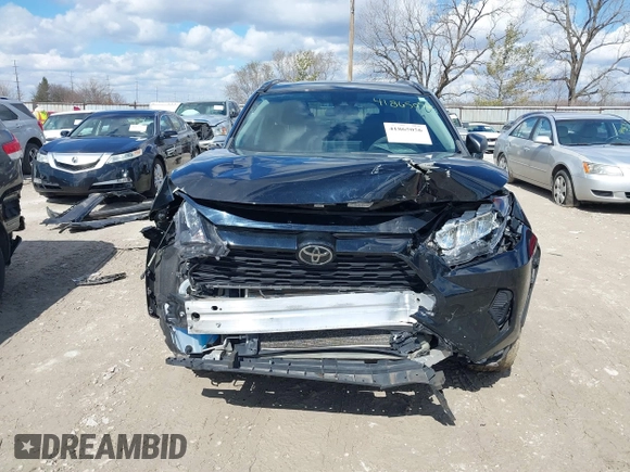 2020 Toyota RAV4 LE with VIN 2T3H1RFV5LW075011, listed as a IAAI auction lot 41865056 with 134,482 mi miles and . Bid and sale history available at DreamBid. Image 6.