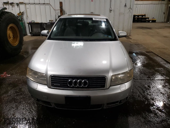 2003 Audi A4 1.8T с VIN WAULC68E83A164339, выставлен на аукционе Copart как лот 59754025 с пробегом 128 434 миль миль и Чистый • Clean title. История ставок и продаж доступна на DreamBid. Изображение 5.