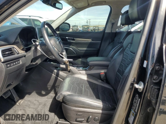 2022 Kia Telluride SX with VIN 5XYP5DHCXNG212623, listed as a Copart auction lot 50203915 with 30,950 mi miles and Salvage title. Bid and sale history available at DreamBid. Image 7.
