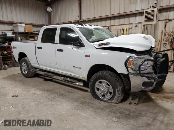 2022 Ram 2500 Tradesman with VIN 3C6UR5CJ6NG373076, listed as a Copart auction lot 53348745 with 46,317 mi miles and Salvage Title. Bid and sale history available at carsss.com. Image 4.