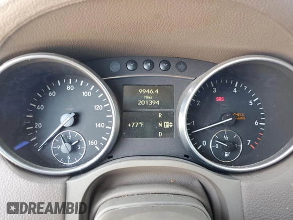 2009 Mercedes-Benz GL-Class 4.6L with VIN 4JGBF71E09A453970, listed as a Copart auction lot 74893544 with 201,394 mi miles and Clean Title. Bid and sale history available at carsss.com. Image 9.