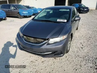 2015 Honda Civic LX with VIN 19XFB2F57FE018983, listed as a Copart auction lot 54947805 with 312,148 mi miles and Salvage Title. Bid and sale history available at DreamBid. Image 13.