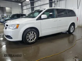 2011 Dodge Grand Caravan R/T with VIN 2D4RN7DG0BR697125, listed as a Copart auction lot 66491484 with 92,987 mi miles and Salvage Title. Bid and sale history available at DreamBid. Image 1.