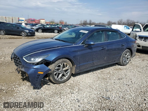 2020 Hyundai Sonata SEL z VIN 5NPEL4JA6LH054132, wystawiony jako Copart lot #51003435 z przebiegiem 71 417 mil mil oraz Szkody całkowita. Historia ofert i sprzedaży dostępna na DreamBid. Obrazek 1.