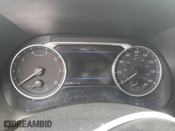 2020 Nissan Sentra SV with VIN 3N1AB8CV6LY276152, listed as a Copart auction lot 48874725 with 65,481 mi miles and Salvage Title. Bid and sale history available at carsss.com. Image 9.