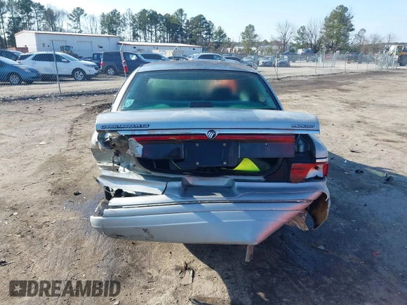 1996 Mercury Grand Marquis GS with VIN 2MELM74W7TX702815, listed as a IAAI auction lot 41452207 with 269,305 mi miles and . Bid and sale history available at DreamBid. Image 15.