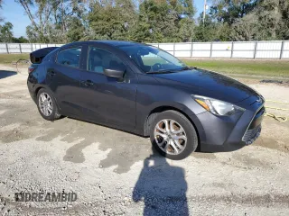 2016 Scion iA with VIN 3MYDLBZV5GY119019, listed as a Copart auction lot 46364155 with 76,697 mi miles and Salvage Title. Bid and sale history available at DreamBid. Image 4.