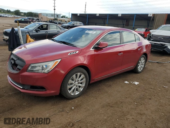 2014 Buick LaCrosse with VIN 1G4GA5GRXEF188507, listed as a Copart auction lot 60331155 with 100,784 mi miles and Salvage title. Bid and sale history available at DreamBid. Image 1.