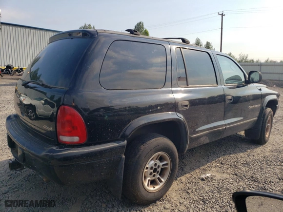 1998 Dodge Durango with VIN 1B4HS28Z2WF202756, listed as a Copart auction lot 66585024 with 263,722 mi miles and Salvage Title. Bid and sale history available at carsss.com. Image 3.