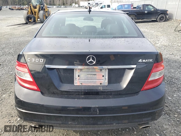 2010 Mercedes-Benz C 300 Sport with VIN WDDGF8BB9AF456562, listed as a Copart auction lot 52506635 with 158,196 mi miles and Non Repairable. Bid and sale history available at carsss.com. Image 6.