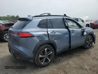 2024 Toyota Corolla Cross Hybrid S with VIN 7MUFBABG0RV053138, listed as a Copart auction lot 59515915 with 7,065 mi miles and Salvage title. Bid and sale history available at DreamBid. Image 3.