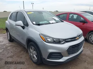 2020 Chevrolet Trax LS with VIN 3GNCJKSBXLL202265, listed as a IAAI auction lot 42462769 with 143,466 mi miles and . Bid and sale history available at DreamBid. Image 1.