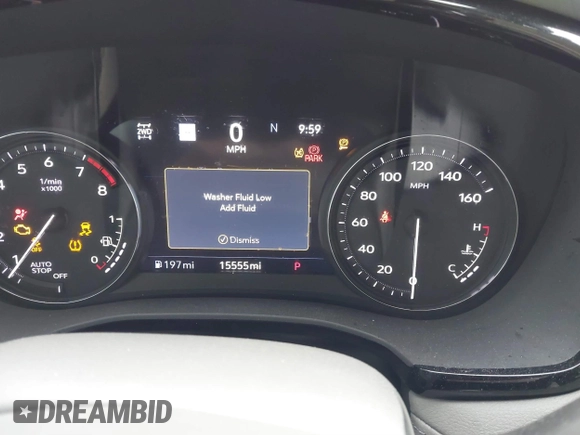 2023 Cadillac XT5 AWD Premium Luxury with VIN 1GYKNDRS6PZ111495, listed as a IAAI auction lot 41185409 with 15,555 mi miles and . Bid and sale history available at DreamBid. Image 7.